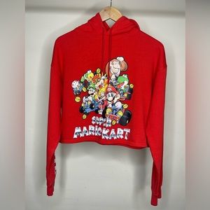 Forever 21 x Super Mario Super Nintendo Limited Edition Crop Hoody